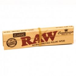 RAW Connoisseur Kingsize Slim Rolling Papers & Tips Accessories Evertree