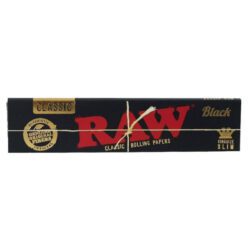 RAW Black Kingsize Slim Rolling Papers Accessories Evertree