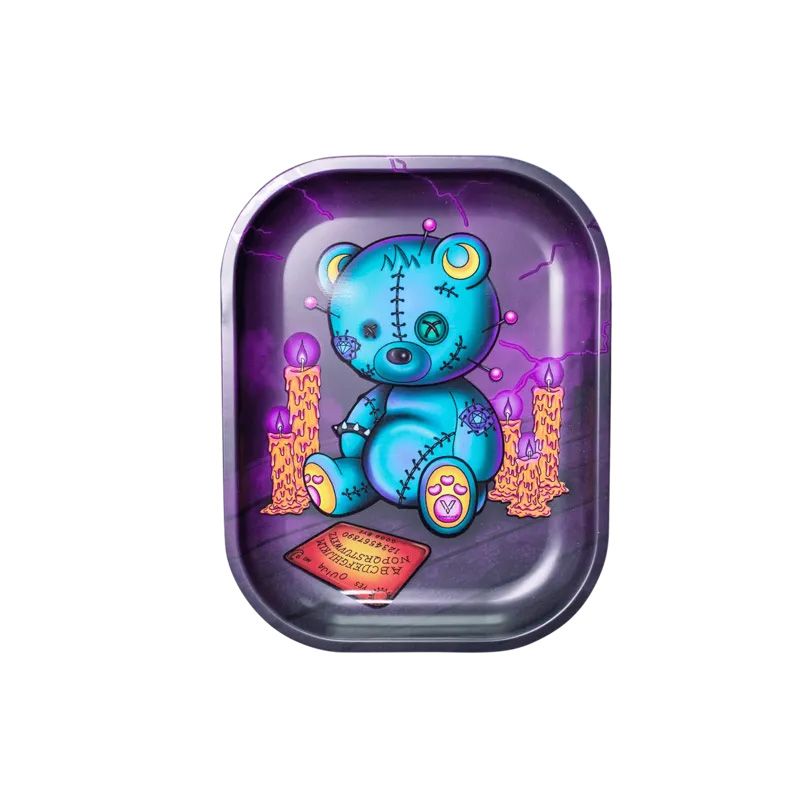 V-Syndicate Ouija Bear Metal Rolling Tray – Small Accessories Evertree V-Syndicate Ouija Bear Metal Rolling Tray – Small Accessories Evertree